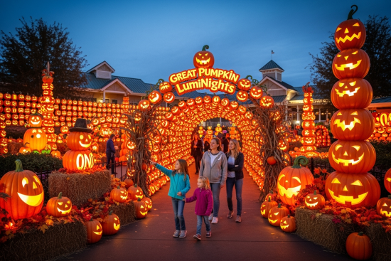 Image for Great Pumpkin LumiNights at Dollywood: Magical Halloween Experience
